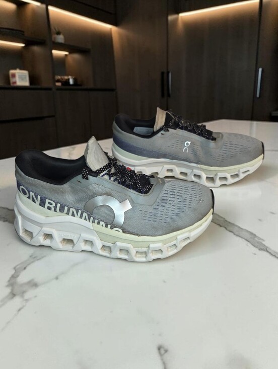 On Running Shoes - On Running Cloudmonster 2 Shoes Mineral/Aloe Athletic Sneakers Women's Size 8.5